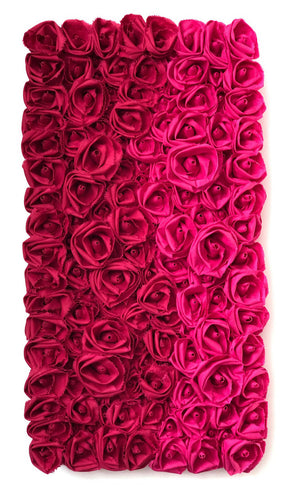 Original art for sale at UGallery.com | Wild Desert Roses #1 by Andrea Cook | $875 | fiber artwork | 24' h x 12' w