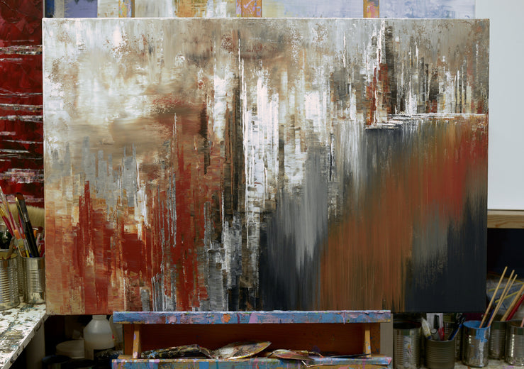 Earthen Forts by Tatiana Iliina |   Closeup View of Artwork 