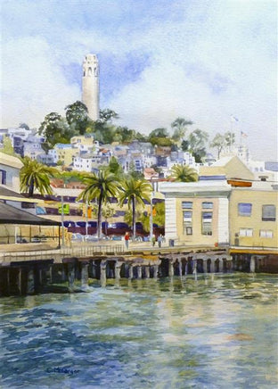Coit Tower, San Francisco by Catherine McCargar |  Artwork Main Image 