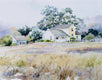 Original art for sale at UGallery.com | Misty Solitude by Catherine McCargar | $525 | watercolor painting | 11' h x 14' w | thumbnail 1