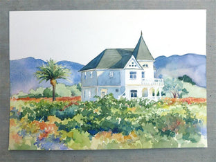 Vineyard Victorian by Catherine McCargar |  Side View of Artwork 