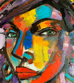 Meeting for a Drink by Allen Wittert |   Closeup View of Artwork 