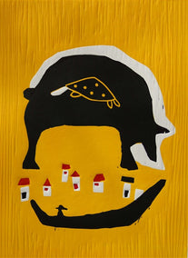 printmaking by Andrea Krnetic Grbic titled Bear
