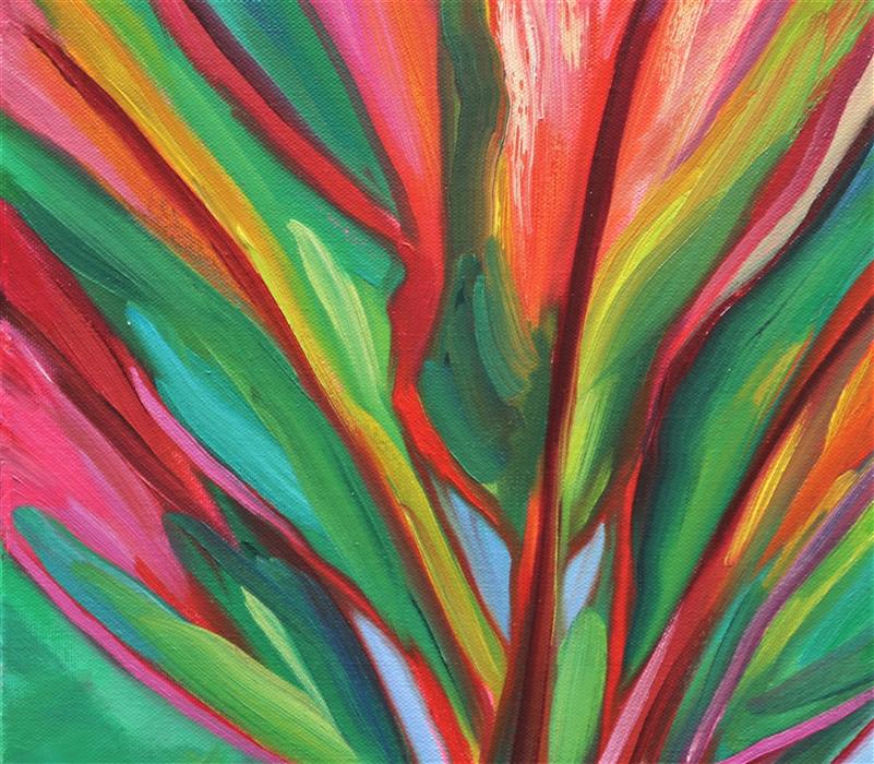 Tropical Treasure by Andres Lopez |  Closeup View of Artwork 
