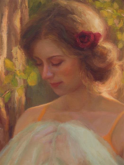 Autumn Light by Sherri Aldawood |  Closeup View of Artwork 