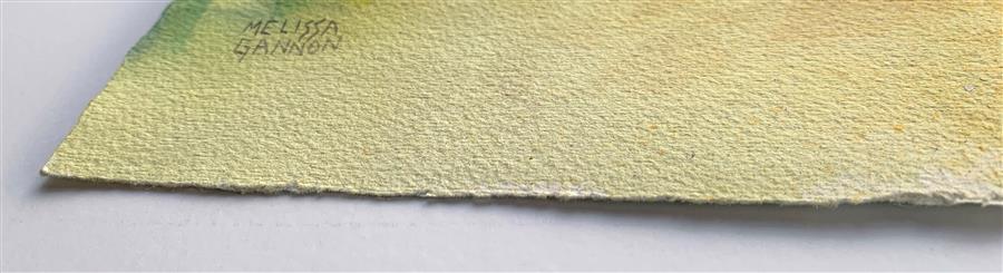 Blackberries by Melissa Gannon |  Side View of Artwork 