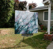Original art for sale at UGallery.com | Winzoops by Courtney Jacobs | $2,275 | acrylic painting | 36' h x 40' w | thumbnail 3