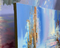 Original art for sale at UGallery.com | Off the Charts by Tatiana Iliina | $1,250 | acrylic painting | 24' h x 36' w | thumbnail 3