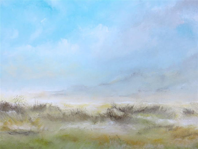 Grasslands II by Jenn Williamson |   Closeup View of Artwork 