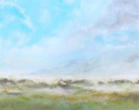 Original art for sale at UGallery.com | Grasslands II by Jenn Williamson | $1,300 | acrylic painting | 24' h x 30' w | thumbnail 1