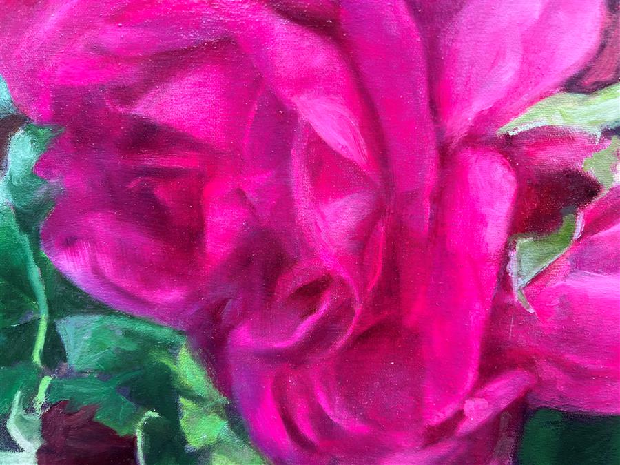 Allure by Hilary Gomes |  Closeup View of Artwork 