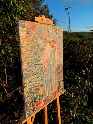 Desire by Hope Rambo |  Side View of Artwork 