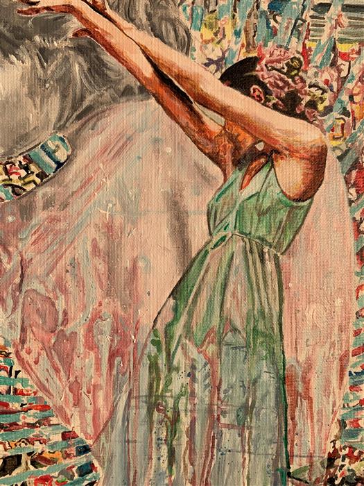 Desire by Hope Rambo |  Closeup View of Artwork 