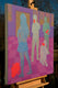 Original art for sale at UGallery.com | Ghost in the City – Cosplay by Hyoungseok Kim | $3,775 | acrylic painting | 31.5' h x 31.5' w | thumbnail 2