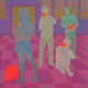 Original art for sale at UGallery.com | Ghost in the City – Cosplay by Hyoungseok Kim | $3,775 | acrylic painting | 31.5' h x 31.5' w | thumbnail 1