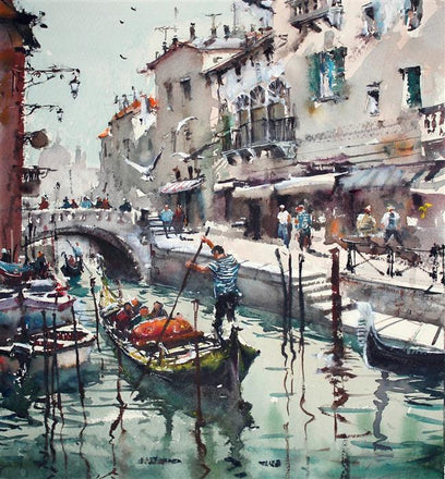 Fluid Venice by Maximilian Damico | Artwork Main Image