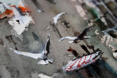 Original art for sale at UGallery.com | Fluid Venice by Maximilian Damico | $750 | watercolor painting | 14' h x 13' w | thumbnail 4