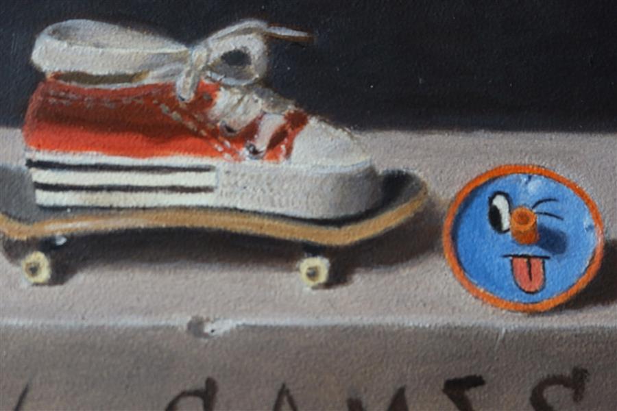 X Games by Jose H. Alvarenga |  Closeup View of Artwork 