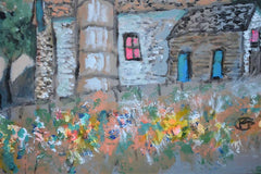 Original art for sale at UGallery.com | Old Farm by Kip Decker | $2,775 | acrylic painting | 30' h x 40' w | thumbnail 5