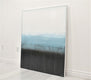 Original art for sale at UGallery.com | Blue Fog by Lisa Carney | $2,650 | acrylic painting | 48' h x 40' w | thumbnail 2