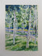 Original art for sale at UGallery.com | Memorial Birches by Catherine McCargar | $800 | watercolor painting | 20.5' h x 15' w | thumbnail 3