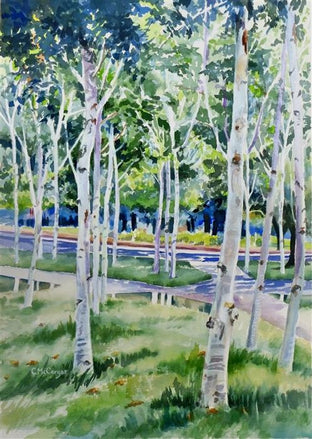 Memorial Birches by Catherine McCargar |  Artwork Main Image 
