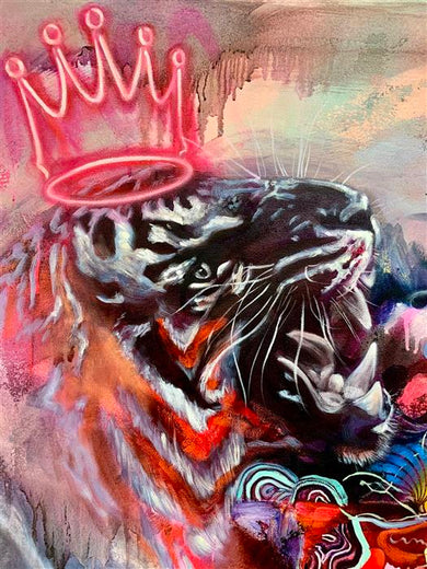 His Majesty by Miranda Gamel |   Closeup View of Artwork 