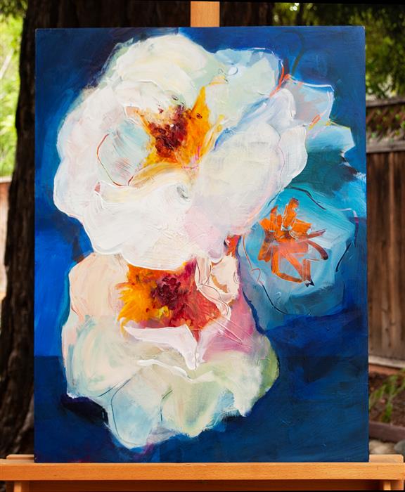 Pensive Moment by Ruth-Anne Siegel |  Context View of Artwork 