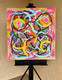 Original art for sale at UGallery.com | Big Green Series # 5 by Russell Jacobs | $1,400 | acrylic painting | 32' h x 30' w | thumbnail 3