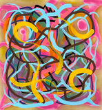 Original art for sale at UGallery.com | Big Green Series # 5 by Russell Jacobs | $1,400 | acrylic painting | 32' h x 30' w | thumbnail 1