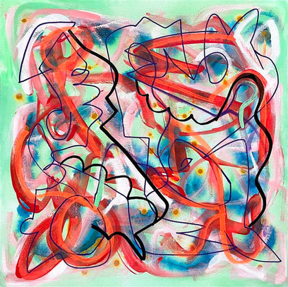 Big Green Series # 2 by Russell Jacobs | Artwork Main Image