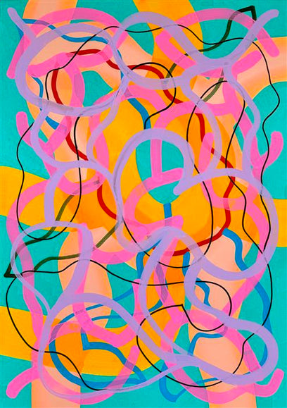 Big Green Series # 9 by Russell Jacobs | Artwork Main Image