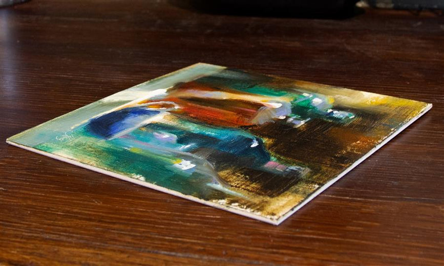 Slice of Light by Pamela Blaies |  Side View of Artwork 