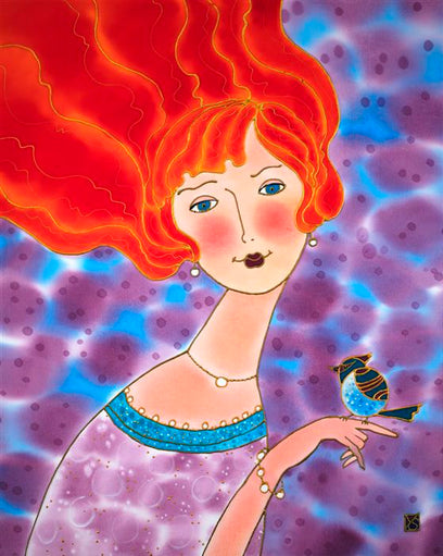 Spring Wind. Blue Jay. by Yelena Sidorova | Artwork Main Image