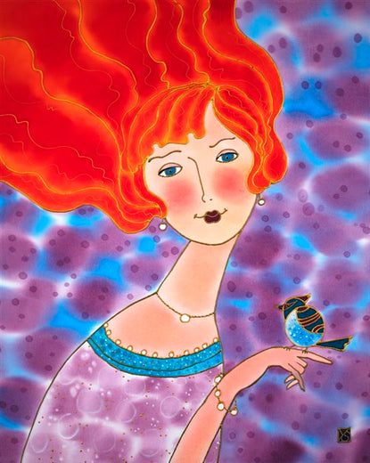 Spring Wind. Blue Jay. by Yelena Sidorova |  Artwork Main Image 