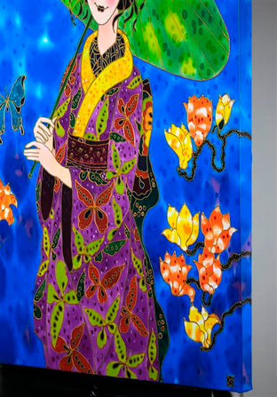 Summer Parasol by Yelena Sidorova |  Side View of Artwork 
