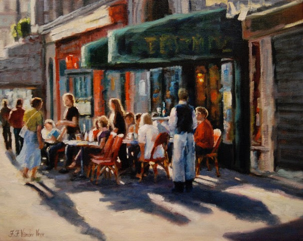 Late Lunch Paris by Faye Vander Veer |  Artwork Main Image 