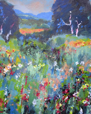 Green Pasture by Kip Decker |   Closeup View of Artwork 