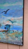 Original art for sale at UGallery.com | Hunting For Treasure by Kip Decker | $1,575 | acrylic painting | 30' h x 40' w | thumbnail 2