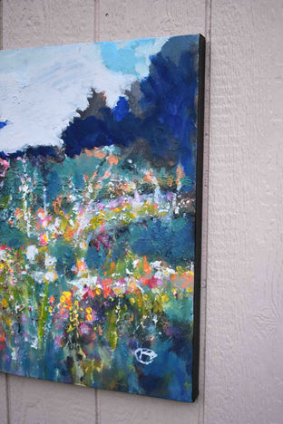 Morning Field by Kip Decker |  Side View of Artwork 