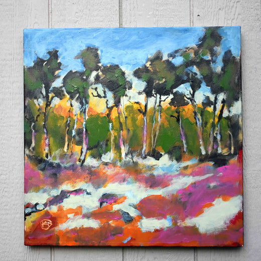 Pines and Dunes by Kip Decker |  Context View of Artwork 