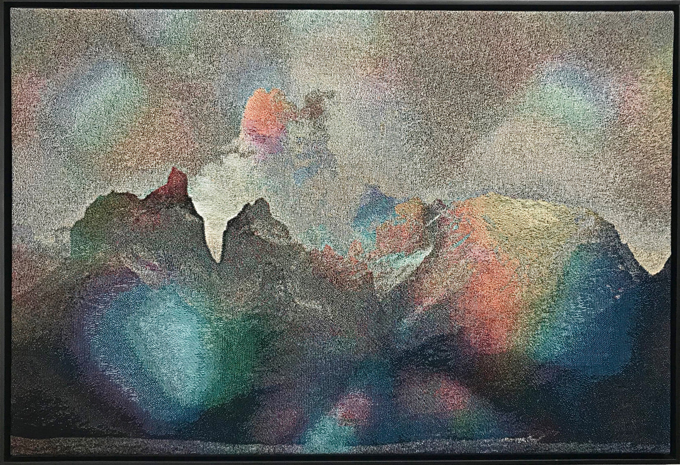 Brazilian Mountains (Soft Synesthesia) by Jack R. Mesa |  Closeup View of Artwork 