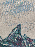 Original art for sale at UGallery.com | Cascade Mountains (Soft Synthesis) by Jack R. Mesa | $5,475 | fiber artwork | 37' h x 54' w | thumbnail 3