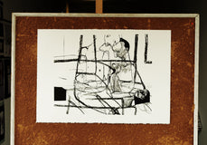 Original art for sale at UGallery.com | Black Box by Natalia Pawlus | $1,050 | printmaking | 28' h x 40' w | thumbnail 2