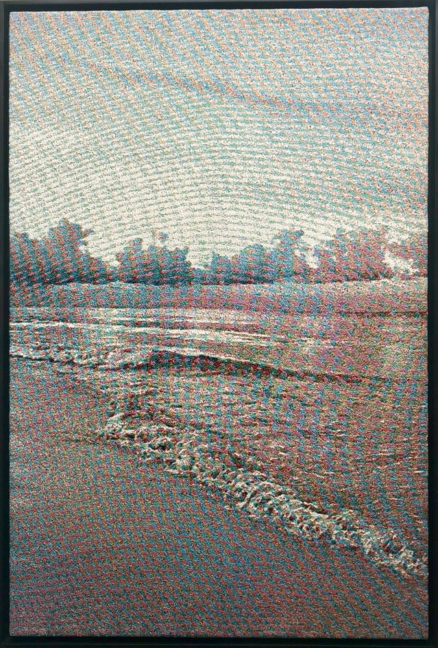 Sound (Wavves) I by Jack R. Mesa |  Closeup View of Artwork 