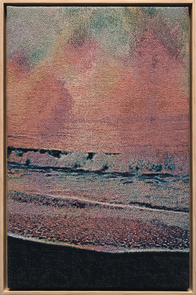 Small Sound (VVaves) III by Jack R. Mesa |  Closeup View of Artwork 