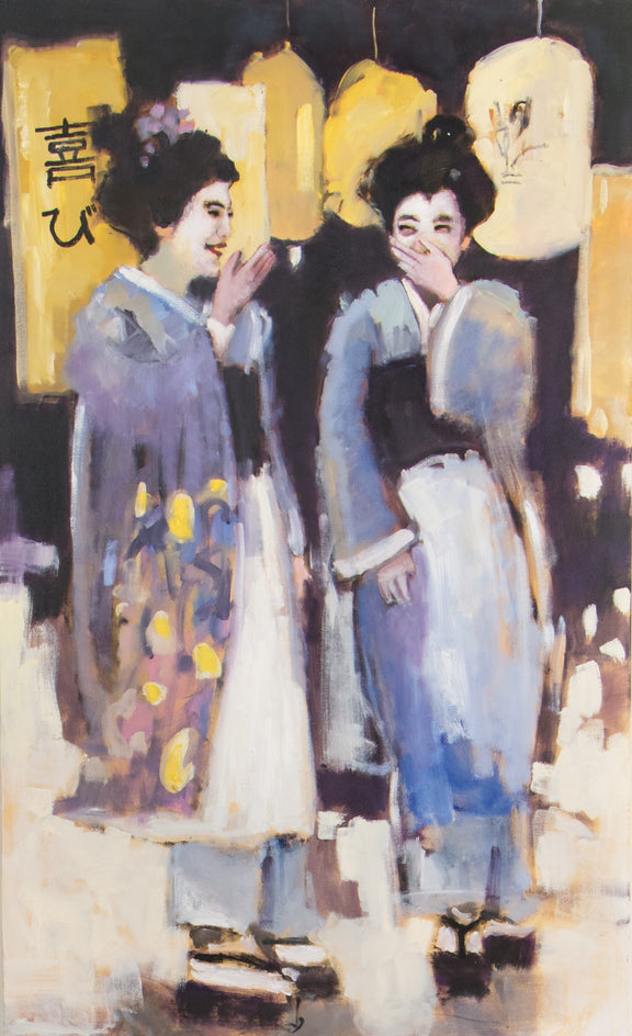 Joy by Mary Pratt |  Closeup View of Artwork 