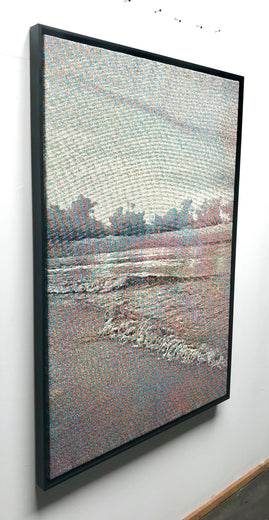 Sound (Wavves) I by Jack R. Mesa |  Side View of Artwork 