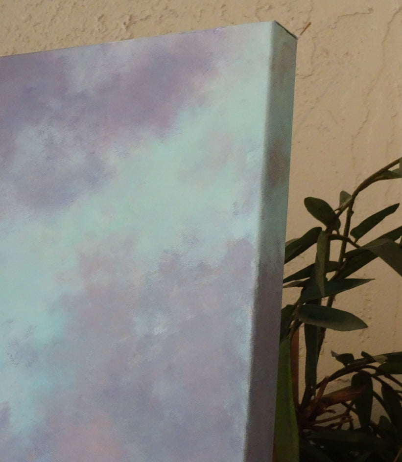 Transition Crossroads by Gail Greene |  Side View of Artwork 