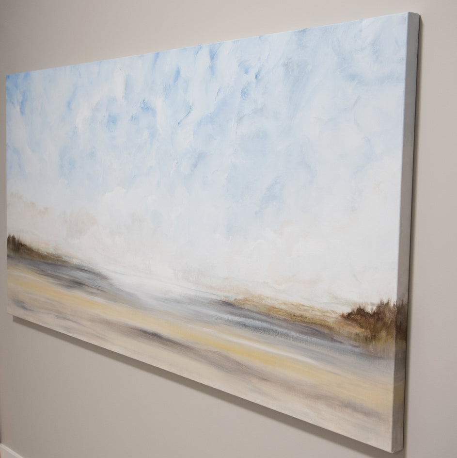 The Air I Breathe by Jenn Williamson |  Side View of Artwork 